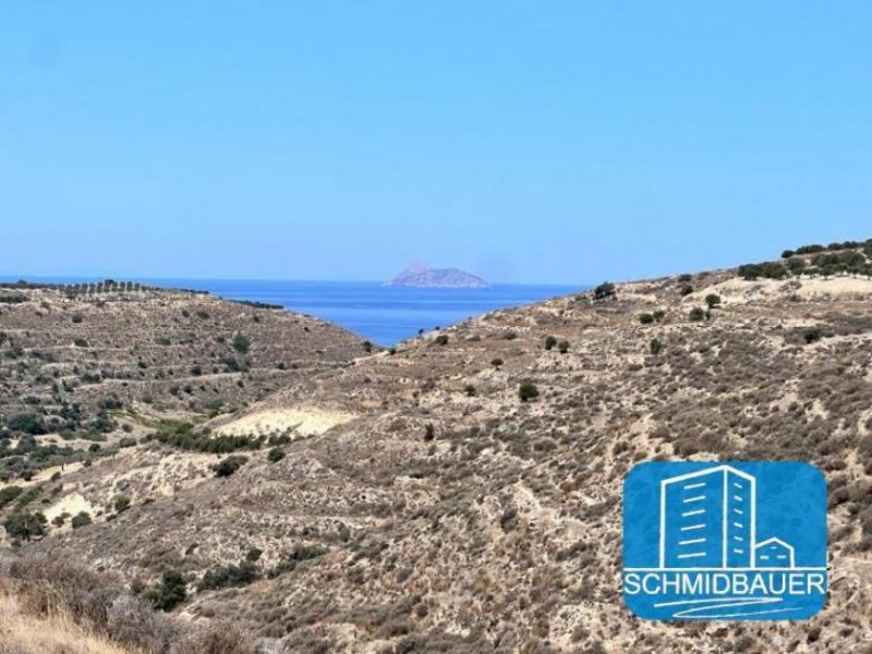 Kamilari Kreta, Kamilari: Grundstück mit Meerblick inmitten wilder Natur zu verkaufen Grundstück kaufen